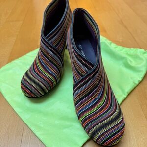 Women's NWOT United Nude Multi Coloured 'Fold' Bootie Sz 41
